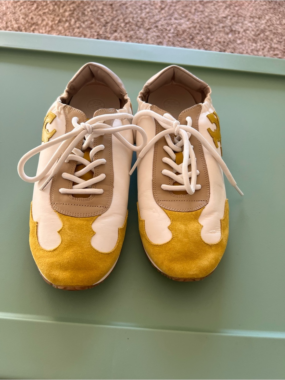 Tory Burch Tory Sneakers Yellow & Cream